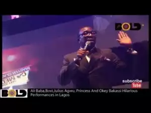 Video: Alibaba Performs at Okey Bakassi’s Show